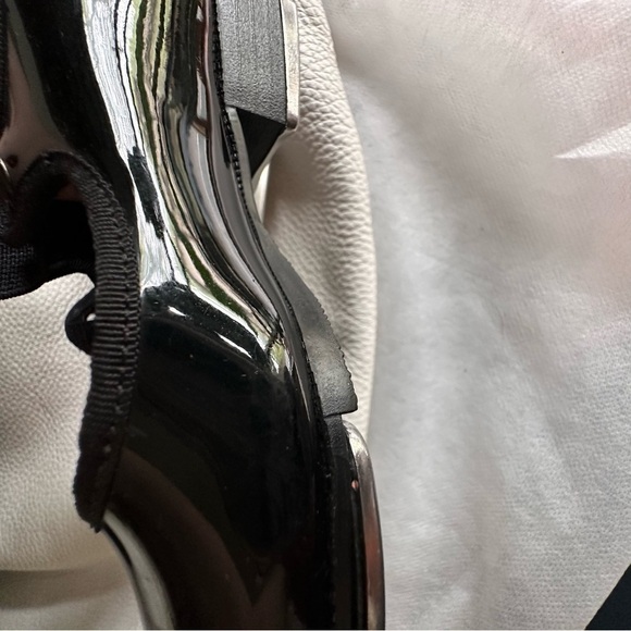 Capezio Jr. Tyette Toddler Black Patent Tap Shoes | 8M - Picture 7 of 7